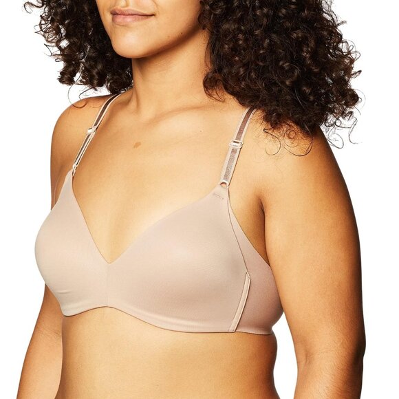 Warners Other - NWT Warners Wireless Lightly Lined T-Shirt Bra 1056 Toasted Almond Brown 34B
